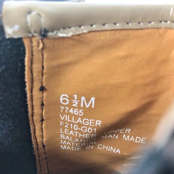 NEW Vintage Frye Villager Double Zipper Leather Platform Ankle Boots 6.5 - Picture 9 of 9